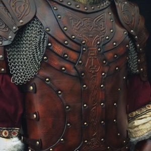 Vendel Wolf LARP Leather Body – With Shoulders