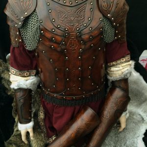 Vendel Wolf Full Set Leather SCA Armour