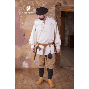 Medieval Laced Shirt Störtebecker natural 1 Medieval Laced Shirt Störtebecker natural 1