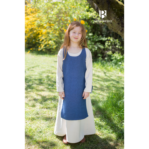 Medieval Childs Dress Ylva Ocean Blue 3