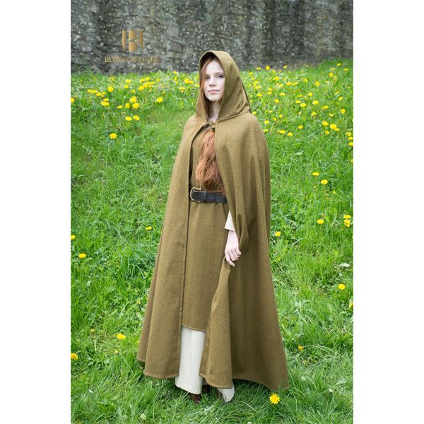 Hooded Cloak Hibernus Autumn Green 1