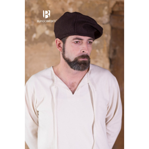 Wool Beret Harald Brown 2