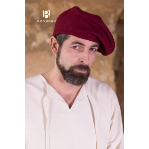 Wool Beret Harald Red 1