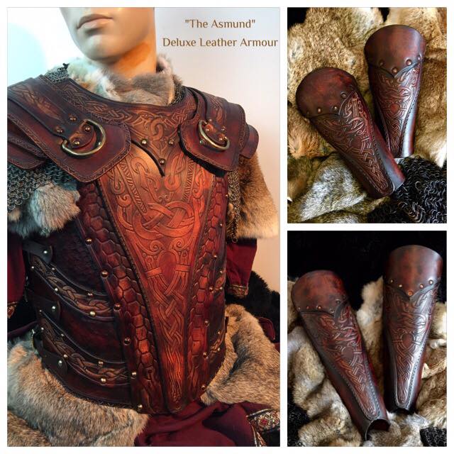 Asmund Deluxe LARP Leather Armour