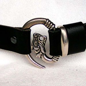 Belt with Wolf Fastening