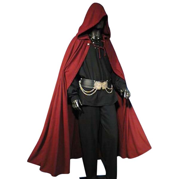 Medieval Cloak Red