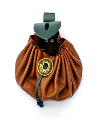 Medieval Belt Purse open