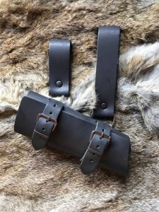 Short Medieval Scabbard Black