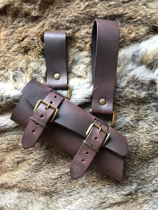 Short Medieval Scabbard Brown