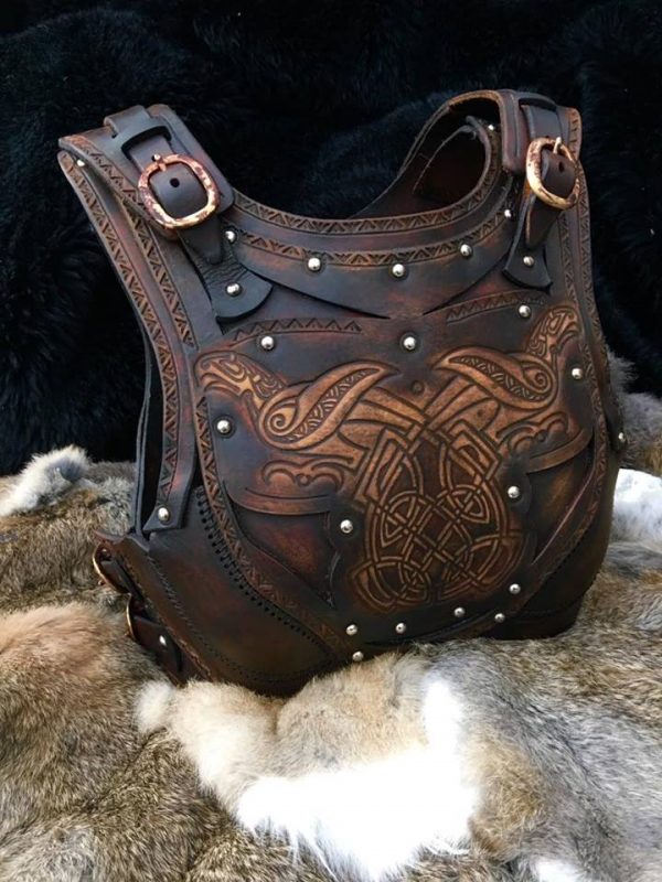 Shield Maiden Clan Chief BUILT Leather Body Armour