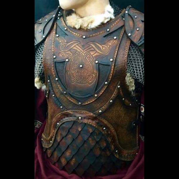 Odinson BUILT Deluxe LARP Leather Armour Body