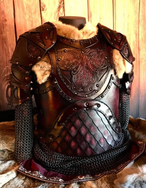 The Odinson SCA Leather Armour Full Set - Image 14