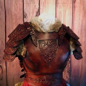 Shieldmaiden Larp Leather Armour