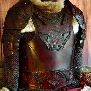 Male Clan Chief Leather Armour Body and Belt