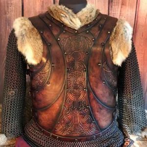 The Gunnar LARP Leather Body Armour