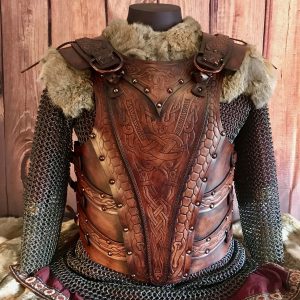 The Asmund “Skuldro” Deluxe SCA Leather Armour