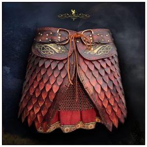 Limited Edition SCA Dragon Battle Skirt