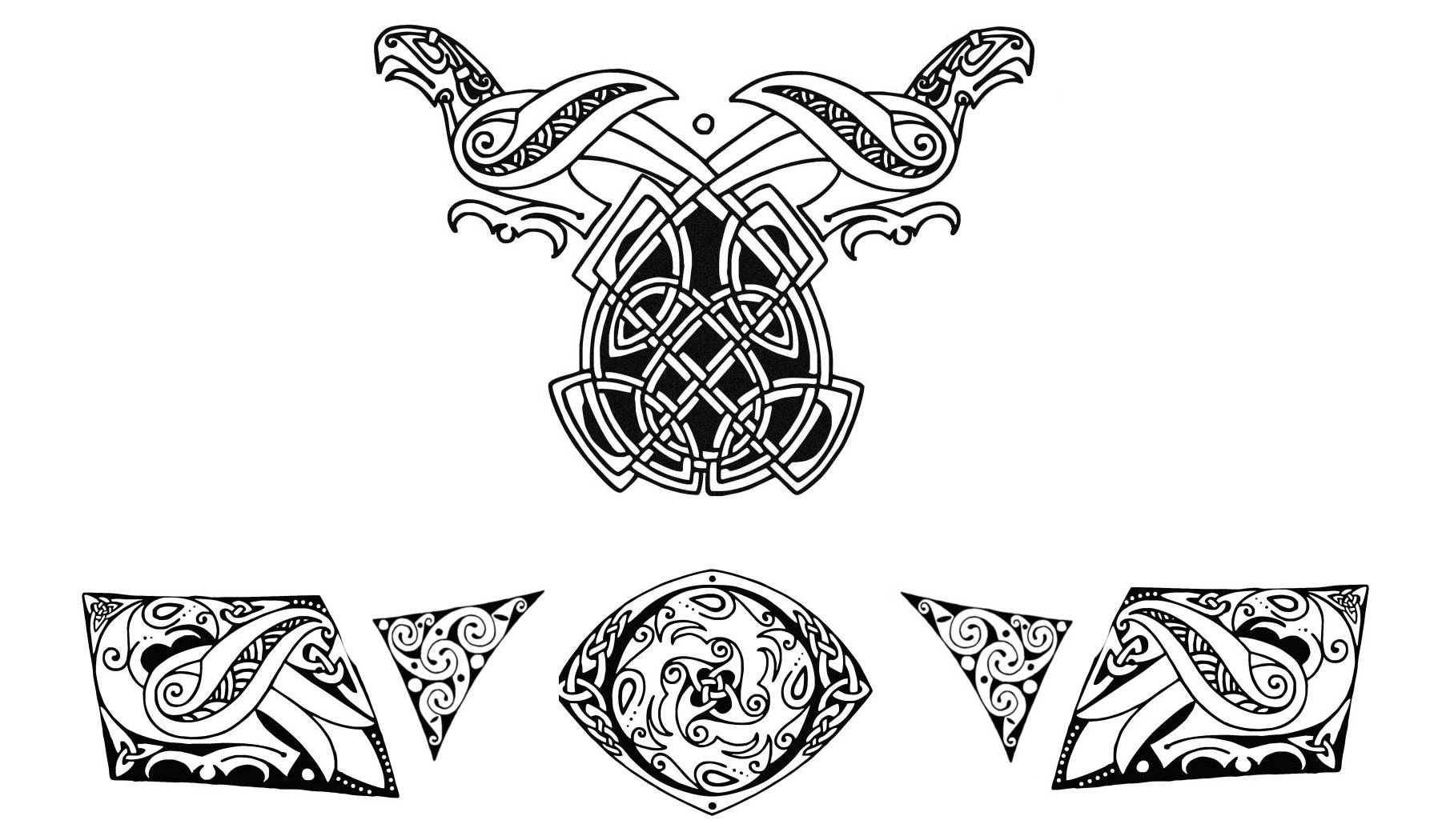 Clan Chief/Odinson Ravens Embossing