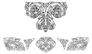 Clan Chief/Odinson Wolves Embossing
