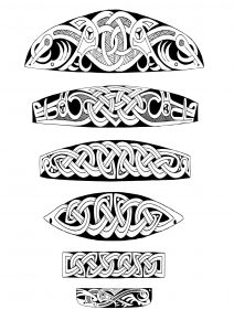 Vendel Shoulder Wolf Art